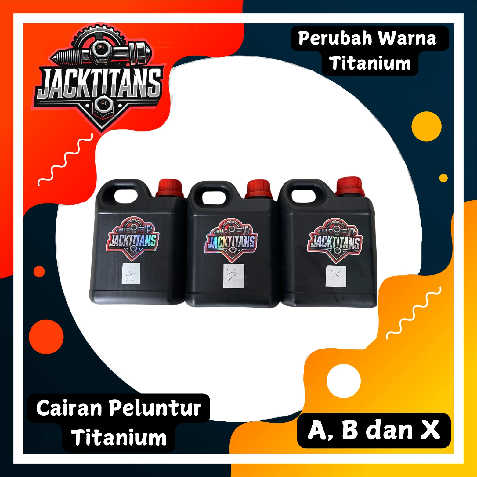 Cairan Peluntur Baut Titanium