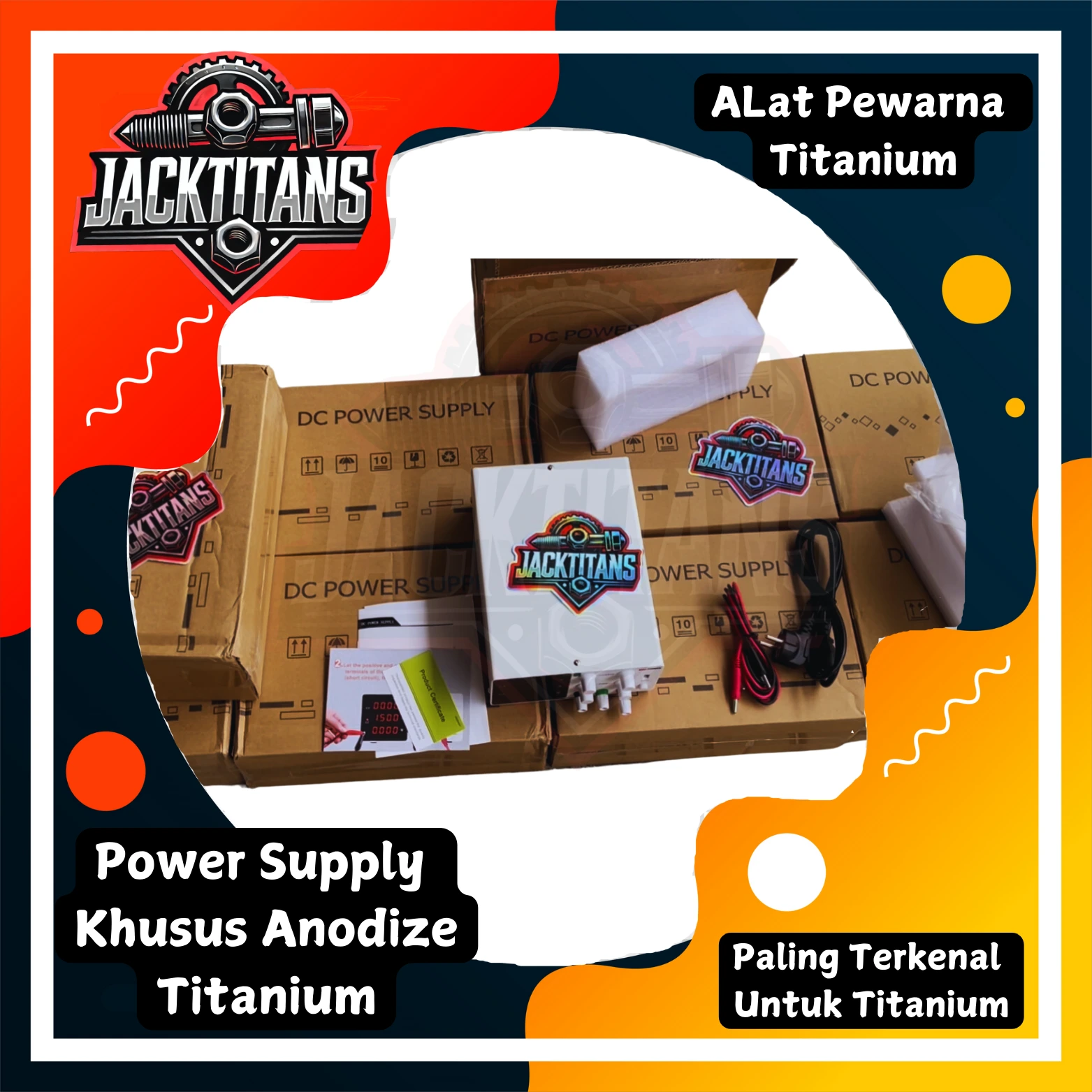 Mesin Pewarna Baut Titanium