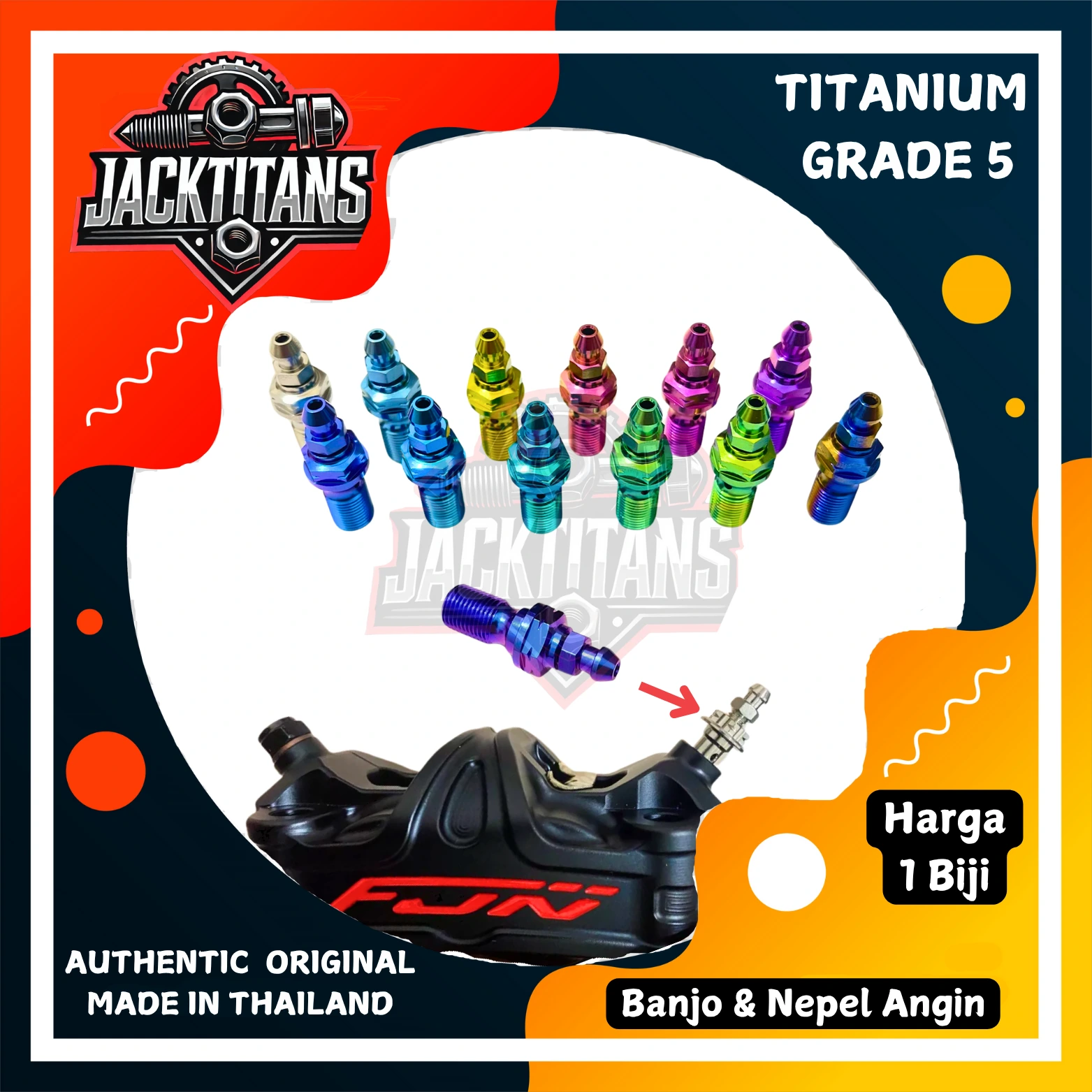 Baut Banjo Nepel Pisah